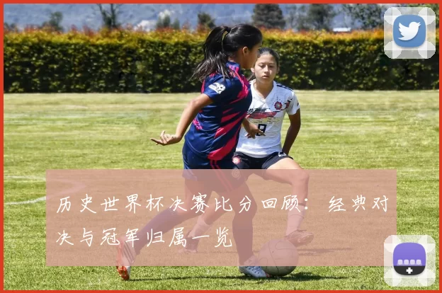 历史世界杯决赛比分回顾:经典对决与冠军归属一览